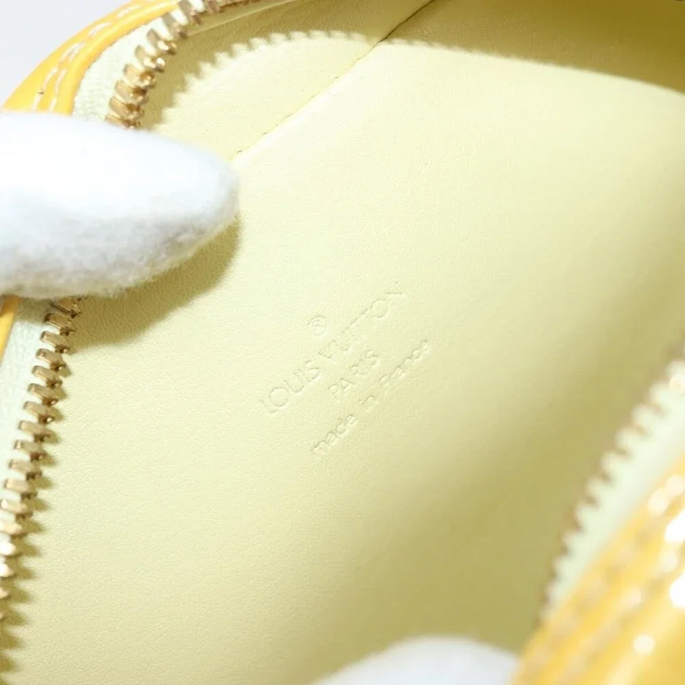 Louis Vuitton Monogram Vernis Wooster Bag Lime Yellow